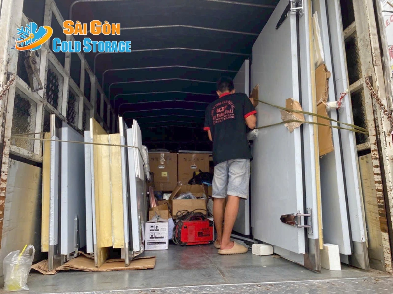 Hệ thống kho đông cho 10 trại gà tại Đồng Nai 