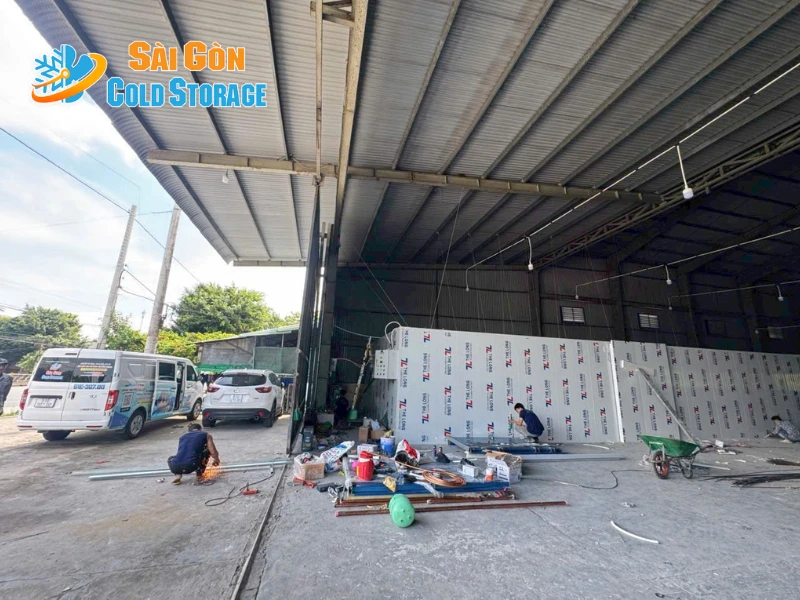Kho mát bảo quản dừa Tiền Giang 