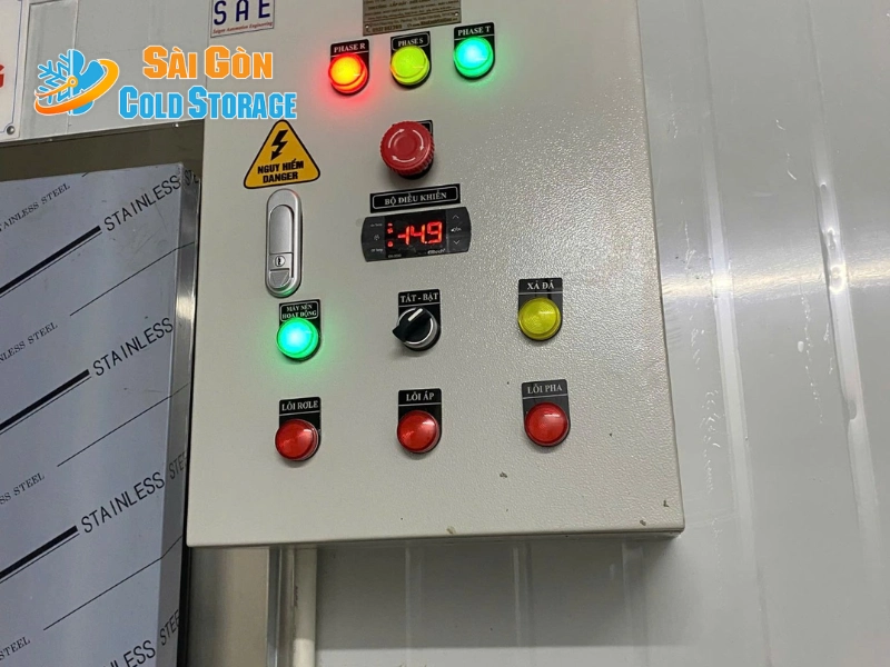 Hình ảnh triển khai hệ thống kho đông và kho lạnh tại phường Đức Nhuận.