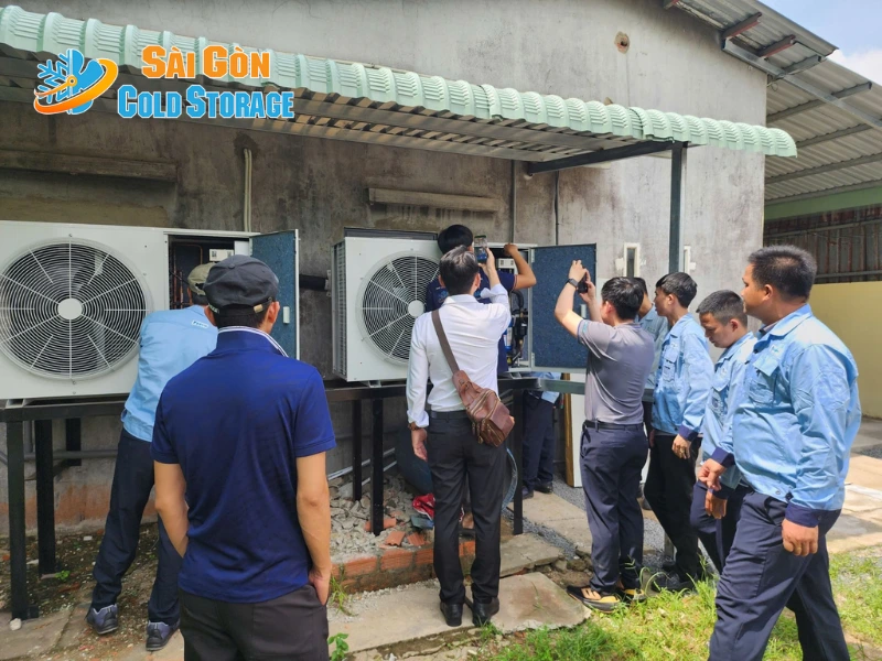 Kho đông và kho mát xã Vĩnh Lộc