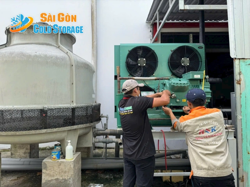 Cập nhật hình ảnh thực tế từ dự án nhà máy chế biến bánh xuất khẩu tại Hóc Môn.