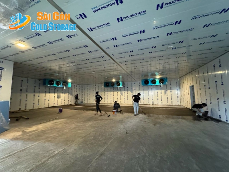 Hình ảnh từ dự án lắp đặt thực tế tại nhà máy sản xuất bánh xuất khẩu khu vực Hóc Môn.