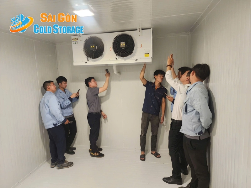 Quy trình thi công kho đông và kho mát xã Vĩnh Lộc chuẩn kỹ thuật