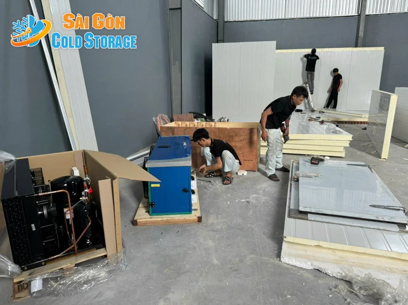 kho lạnh Vinamilk 52.5m3 tại Bà Rịa Vũng Tàu