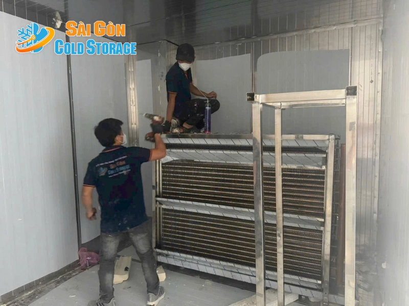 Kho cấp đông bảo quản bún tươi phường Tân Bình 