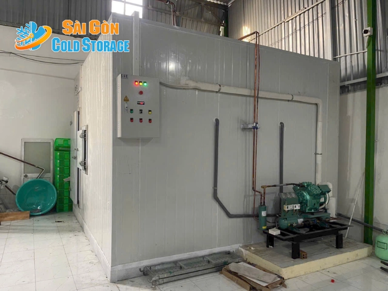 Kho đông bảo quản thực phẩm phường Tây Thạnh 