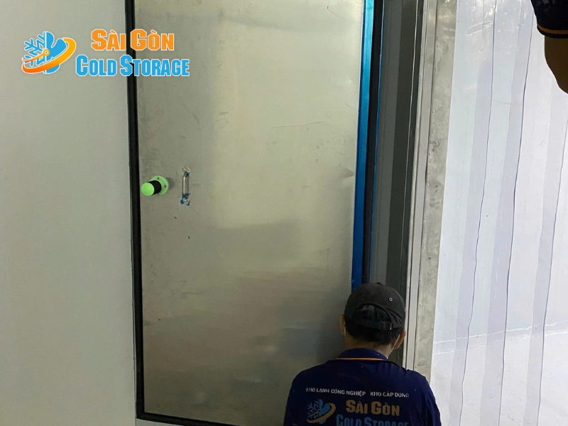 Hình ảnh thực địa từ dự án kho đông và kho lạnh ở phường Đức Nhuận.