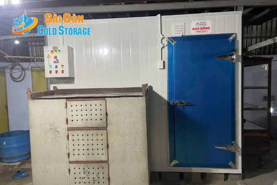 Thi Công Kho Đông Bảo Quản Hải Sản Tại Bình Tân | Kho Lạnh Sài Gòn 