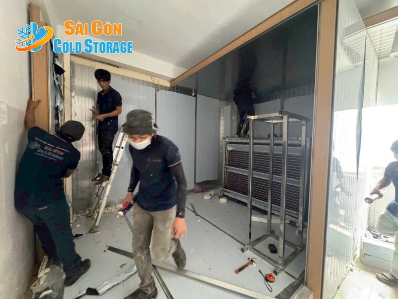 Kho cấp đông bảo quản bún tươi phường Tân Bình 