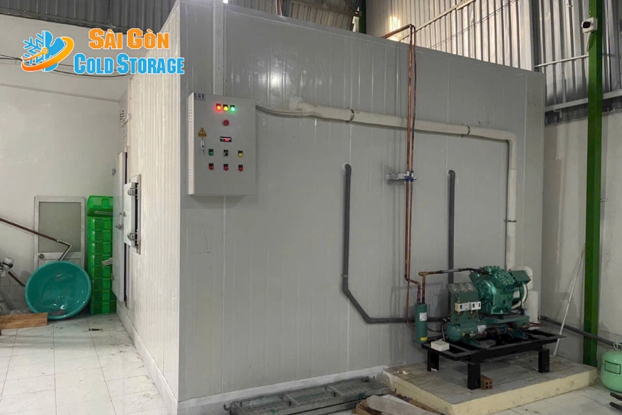 Thi Công Kho Đông Bảo Quản Thực Phẩm Phường Tây Thạnh