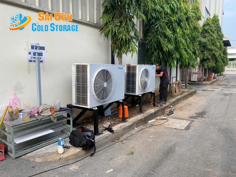 Kho lạnh Daikin phương Bình Hưng Hòa 