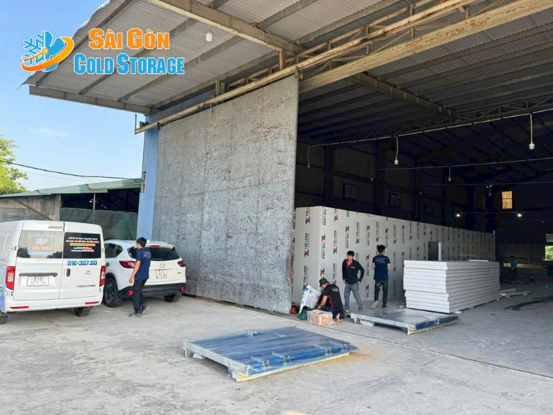 Kho mát bảo quản dừa Tiền Giang 