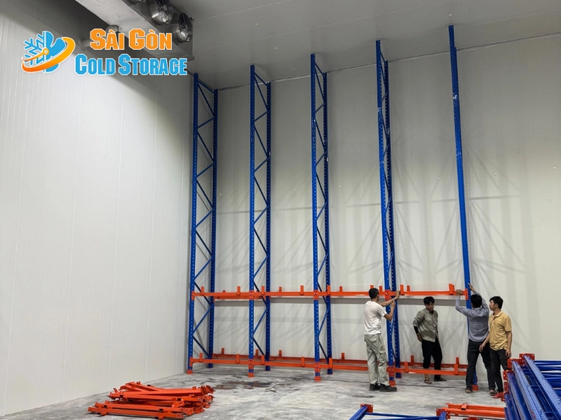 Kho lạnh trữ kem Hóc Môn