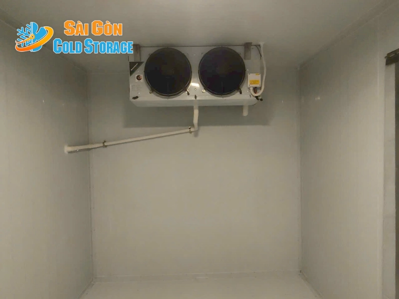 Kho mát trữ đồ chay cho chùa Pháp Tam tại Cần Giuộc Long An 