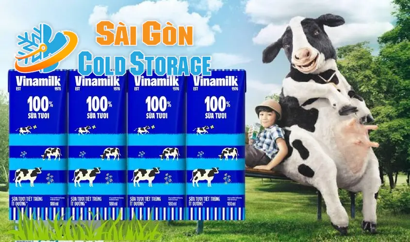 kho mát sữa Vinamilk 120m3 tại Phú Mỹ Bà Rịa Vũng Tàu