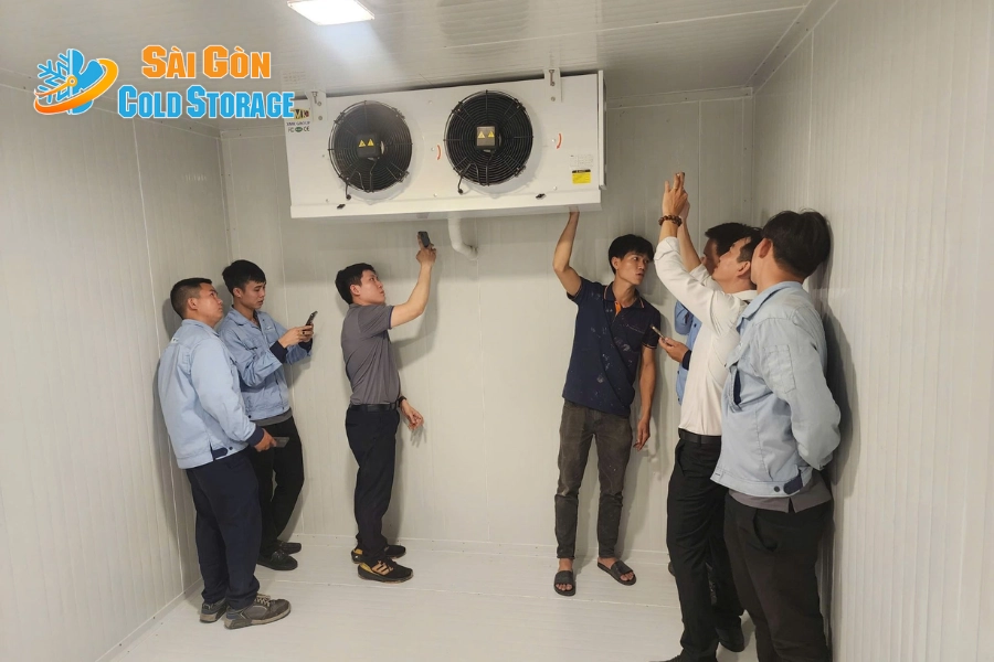 Thi Công Kho Đông Và Kho Mát Xã Vĩnh Lộc Đúng Tiêu Chuẩn Kỹ Thuật 